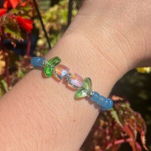 Blue Tulip Bracelet